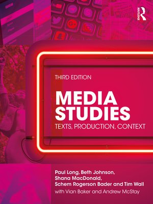cover image of Media Studies